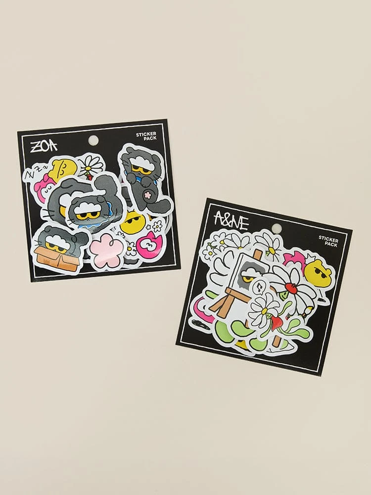 ZO&FRIENDS LUCKY SHOP STICKER