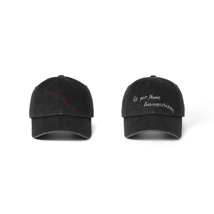 TOUR Ball Cap (Black) (Weverse)