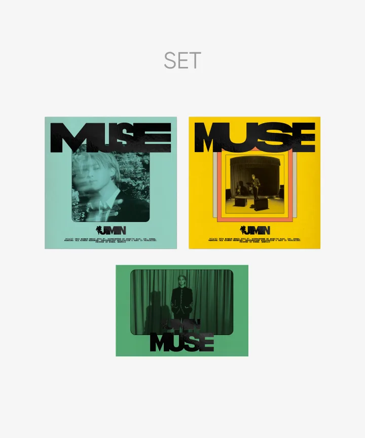 Jimin (BTS) 'MUSE' (Set) + 'MUSE' (Weverse Albums ver.) Set (Weverse)