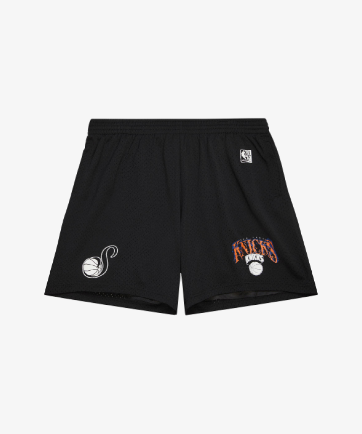 [SUGA X NBA] GLITCH SHORTS (KNICKS) (Weverse)