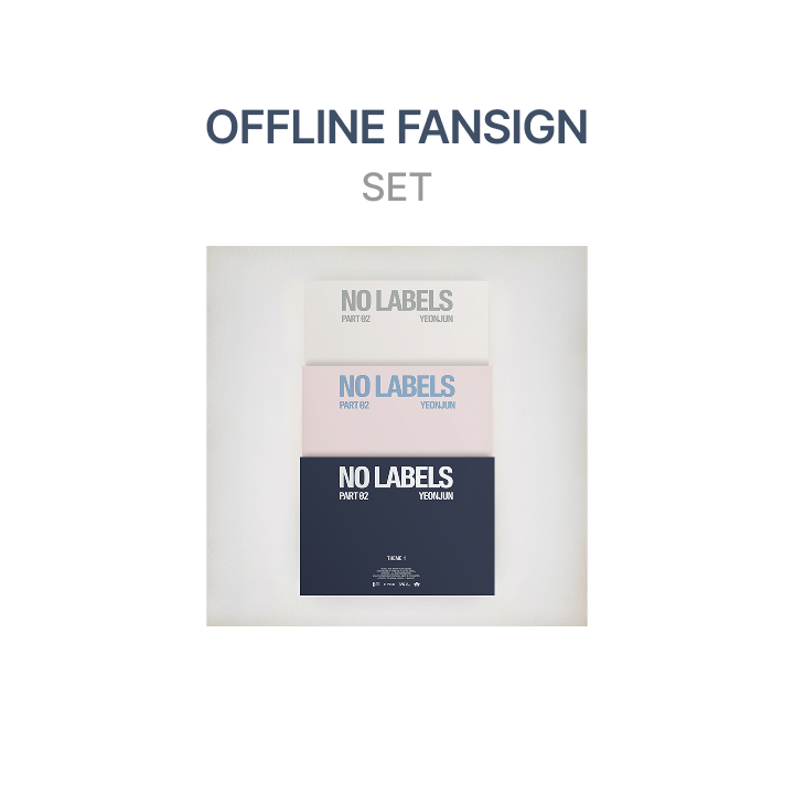 [OFFLINE FANSIGN] 'NO LABELS: PART 02' (Set) (Weverse)