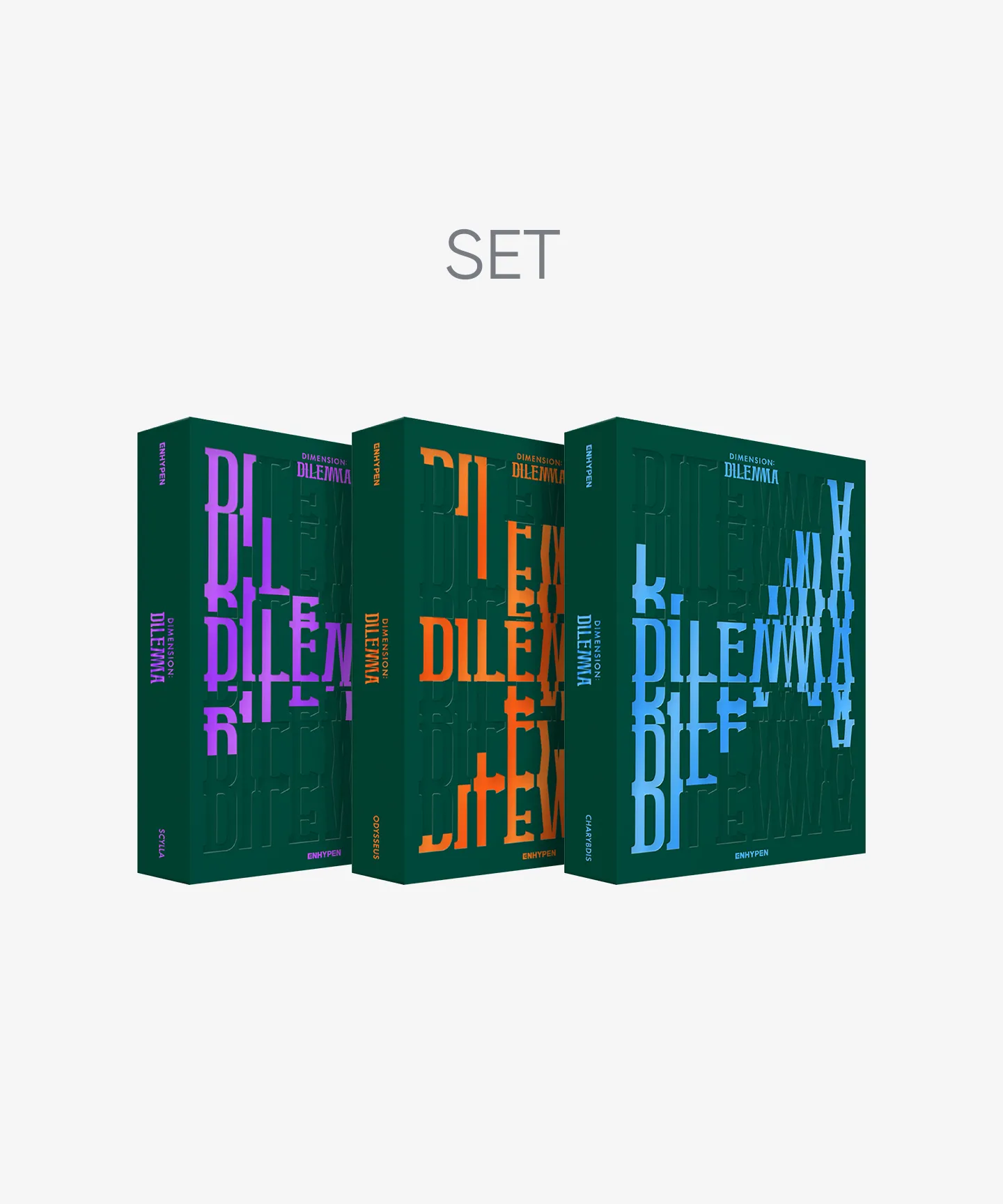 ENHYPEN 1st Studio Album 'DIMENSION : DILEMMA' (Set) (Weverse)