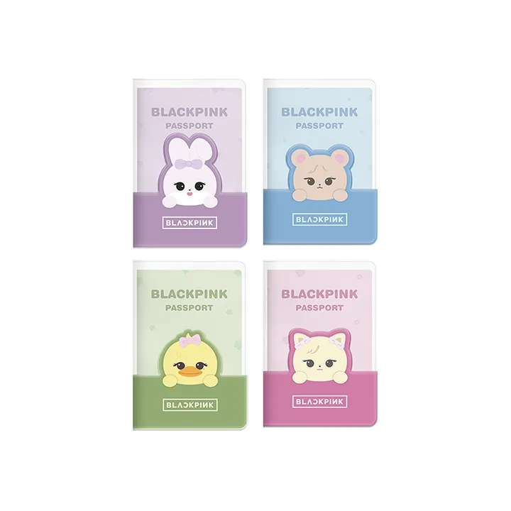 BLACKPINK [BPPOPUP] BLACKPINK CHARACTER PASSPORT CUSTOM KIT (Weverse)