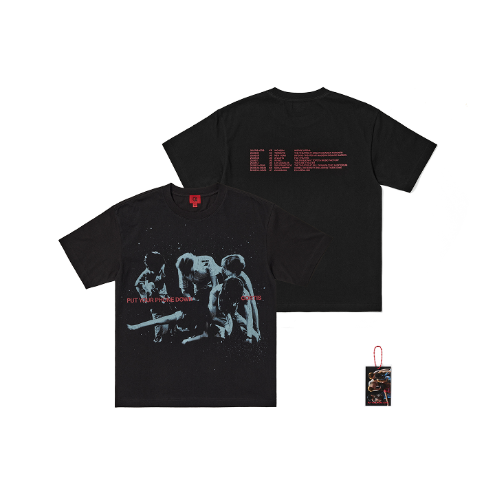 CORTIS TOUR Routing T-Shirt (Black) (Weverse)