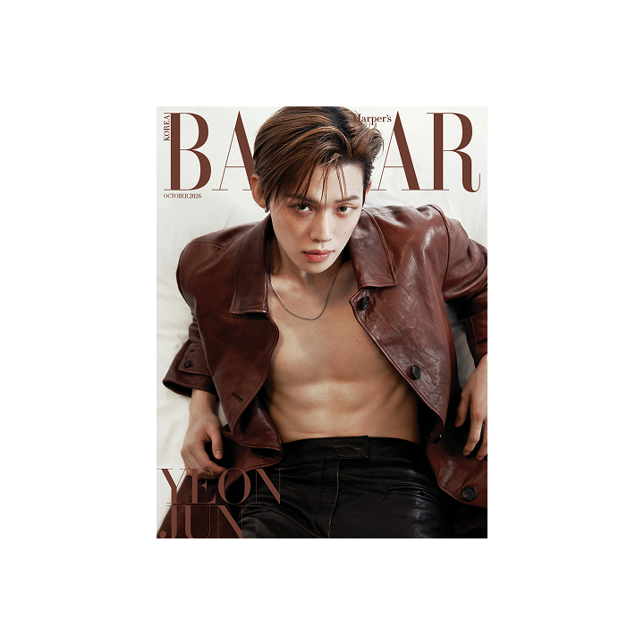 TOMORROW X TOGETHER TXT Harper's BAZAAR (2026.10 / B type) (Weverse)