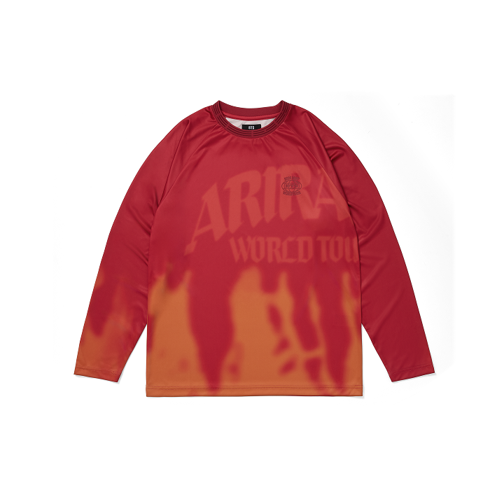 BTS Long Sleeve T-Shirt (Red) (Weverse)