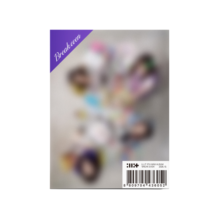 ILLIT 5th Mini Album 'BREAK EVEN' (Weverse Albums ver.) (Weverse)