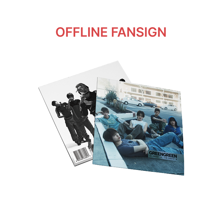 CORTIS [OFFLINE FANSIGN] The 2nd EP [GREENGREEN_playextended] (Vinyl ver.) (Weverse)