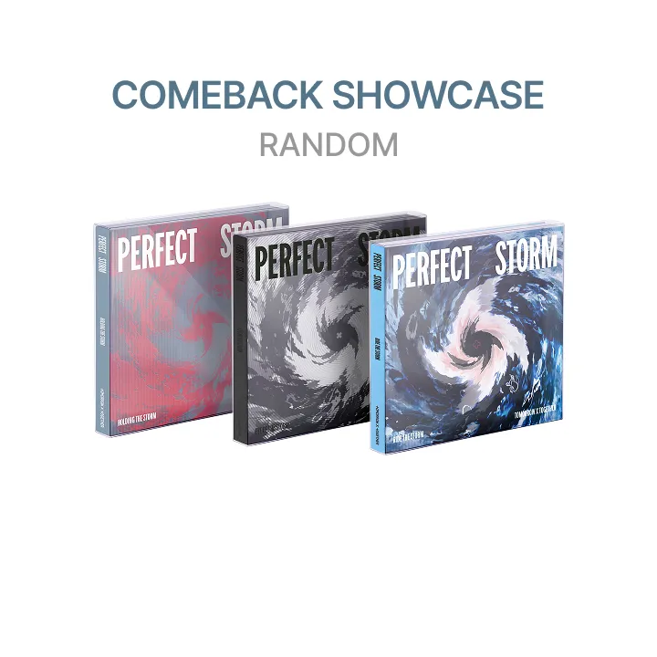 TOMORROW X TOGETHER TXT [COMEBACK SHOWASE] 9th Mini Album 'PERFECT STORM' (Random) (Weverse)