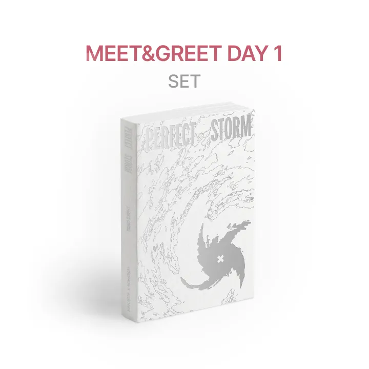 TOMORROW X TOGETHER TXT [MEET&GREET DAY1] 9th Mini Album 'PERFECT STORM (STORM IS COMING Ver.)' (Set) (Weverse)