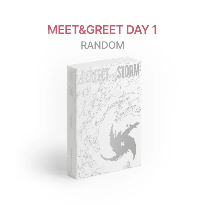 TOMORROW X TOGETHER TXT [MEET&GREET DAY1] 9th Mini Album 'PERFECT STORM (STORM IS COMING Ver.)' (Random) (Weverse)
