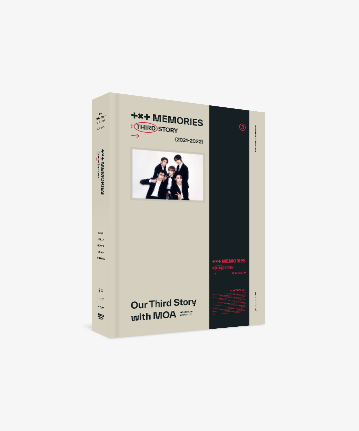 TOMORROW X TOGETHER MEMORIES : THIRD STORY DVD (Weverse)