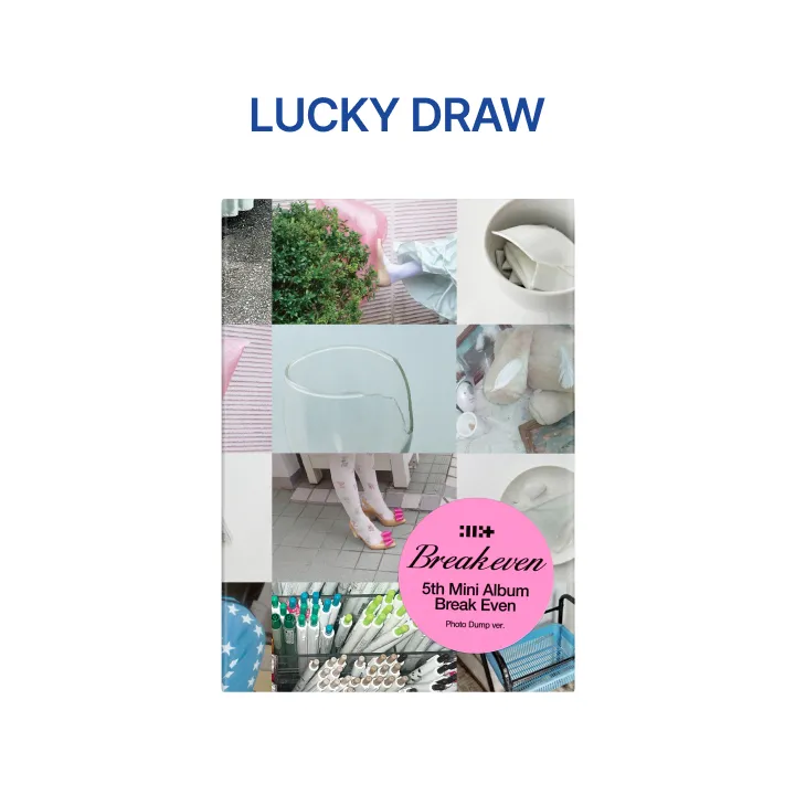 ILLIT [LUCKY DRAW] 5th Mini Album 'BREAK EVEN' (Photo Dump ver.) (Weverse)